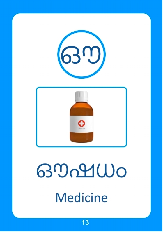 Learn Malayalam Alphabets Numbers - photo 6