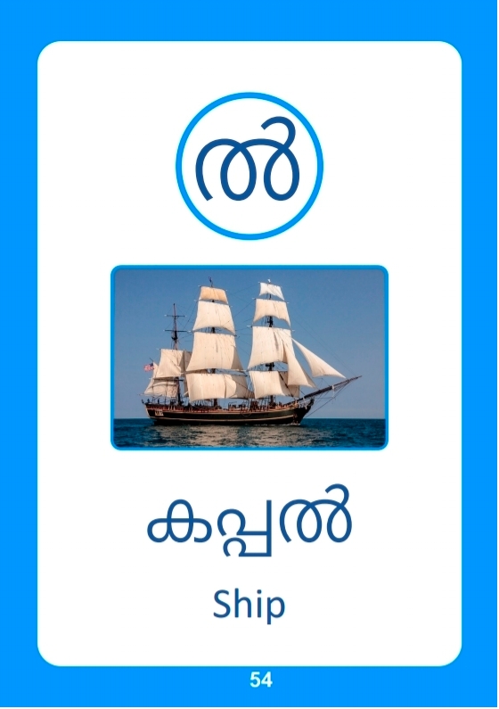 Learn Malayalam Alphabets Numbers - photo 51