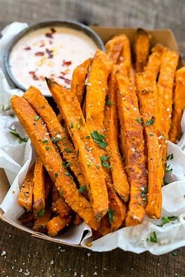 Ingredients - 2 large sweet potatoes cut into wedges - 2 tablespoons olive - photo 6