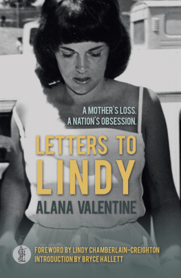 Alana Valentine Letters to Lindy