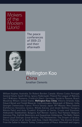 Jonathan Clements - Wellington Koo: China