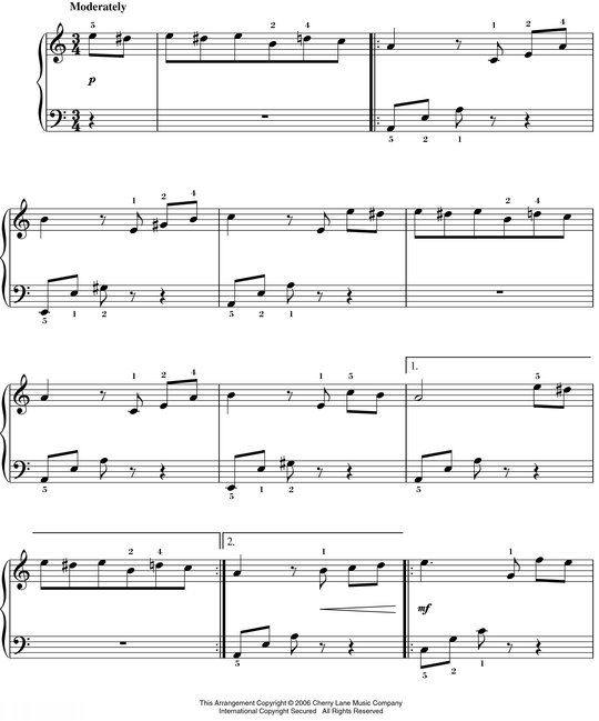 Minuet in G By Ludwig van Beethoven Pian - photo 10
