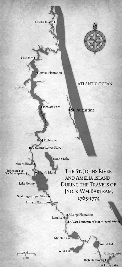 Travels on the St Johns River John Bartram and William Bartram EDITED BY - photo 3