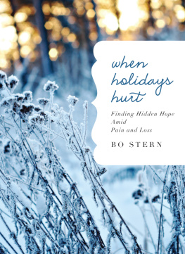 Bo Stern - When Holidays Hurt: Finding Hidden Hope Amid Pain and Loss