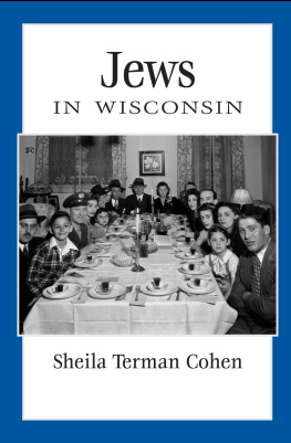 Sheila Terman Cohen - Jews in Wisconsin