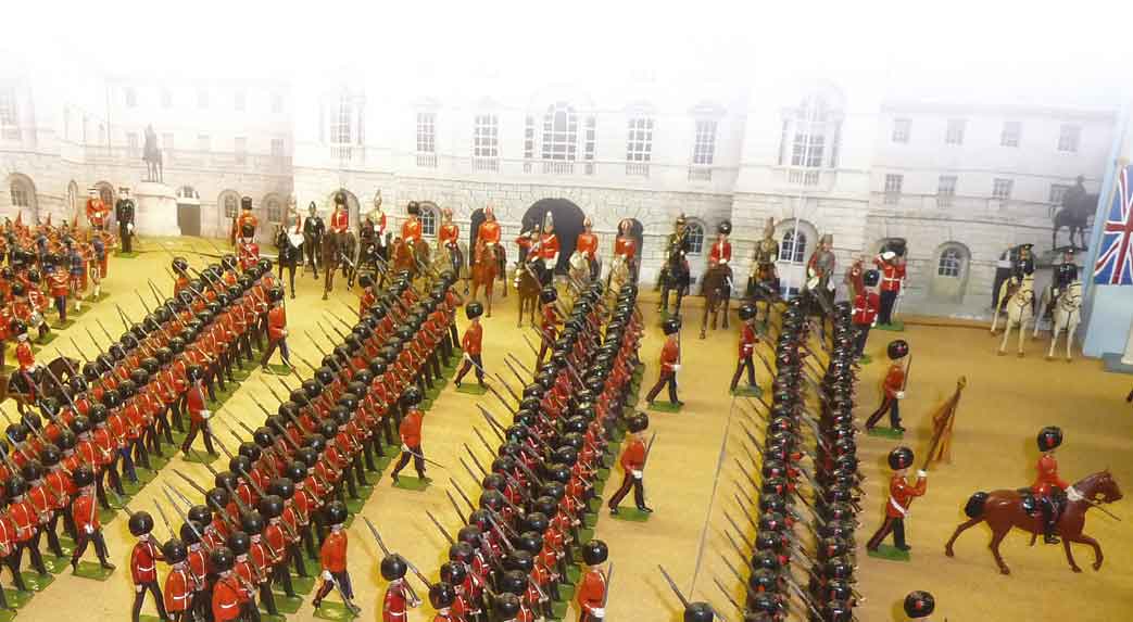 Picture 2 Trooping the Colour Displayed with a Horseguards Parade scenic - photo 1