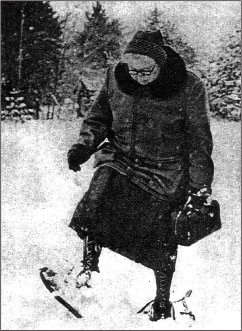 Dr Kate Angel on Snowshoes - image 5