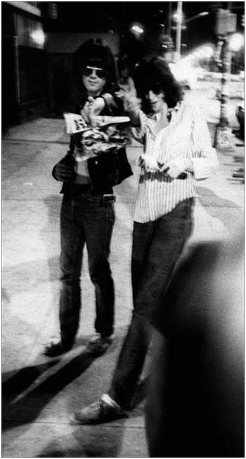 Hey ho lets go Joey Ramone and Dee Dee Ramone Bowery 1977 Photo by - photo 4