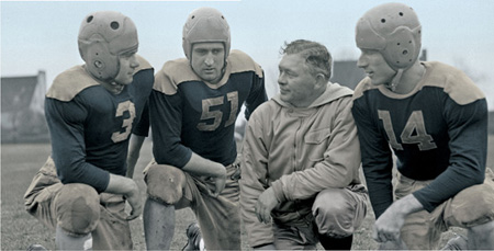 Tony Canadeo 3 Irv Comp 51 coach Curly Lambeau and Don Hutson 14 3 - photo 7