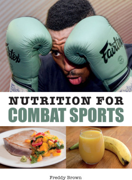 Freddy Brown - Nutrition for Combat Sports