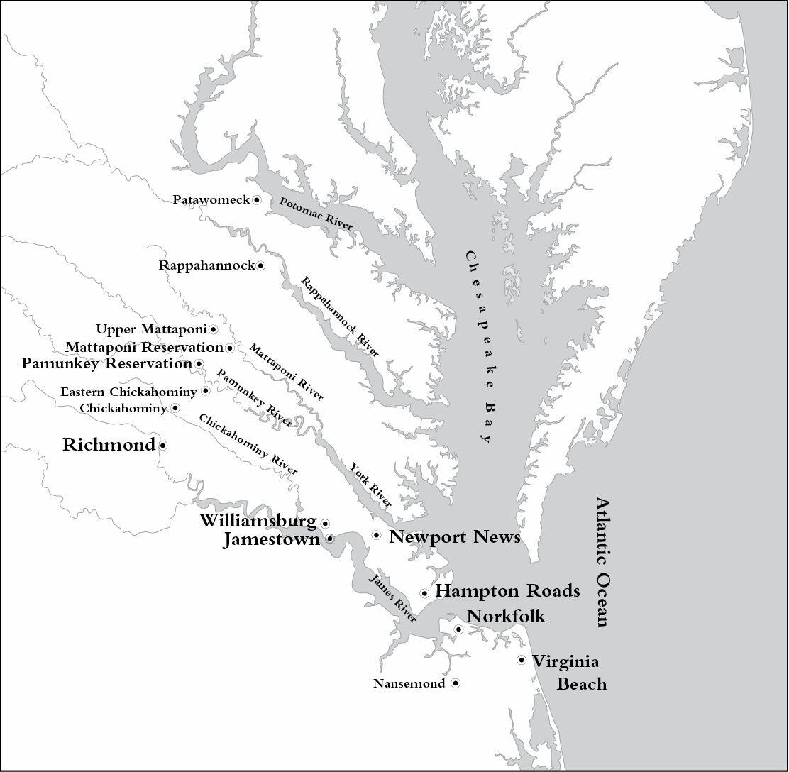 The Powhatan chiefdom once held an alliance of thirty-two-plus tribes Today - photo 5