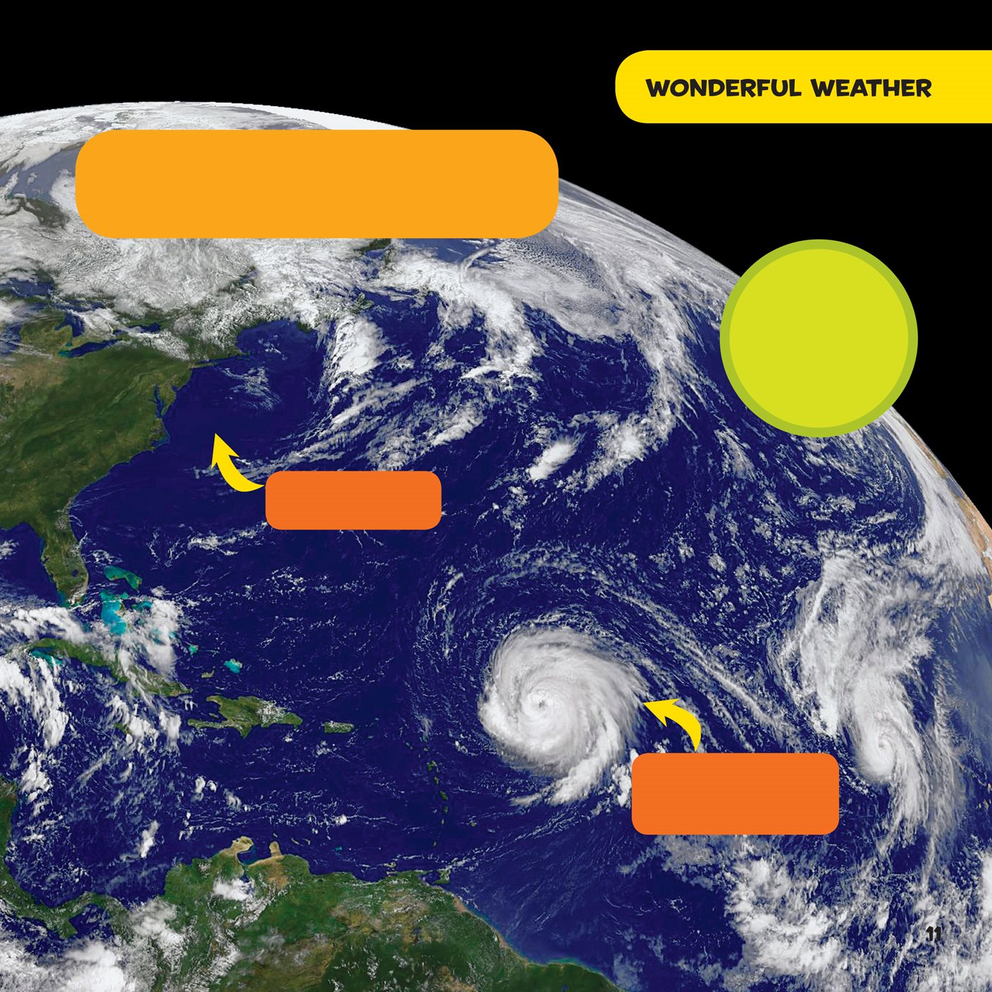 Pictures from space like this one show where storms are happening WEATHER - photo 13