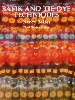 Nancy Belfer - Batik and Tie Dye Techniques