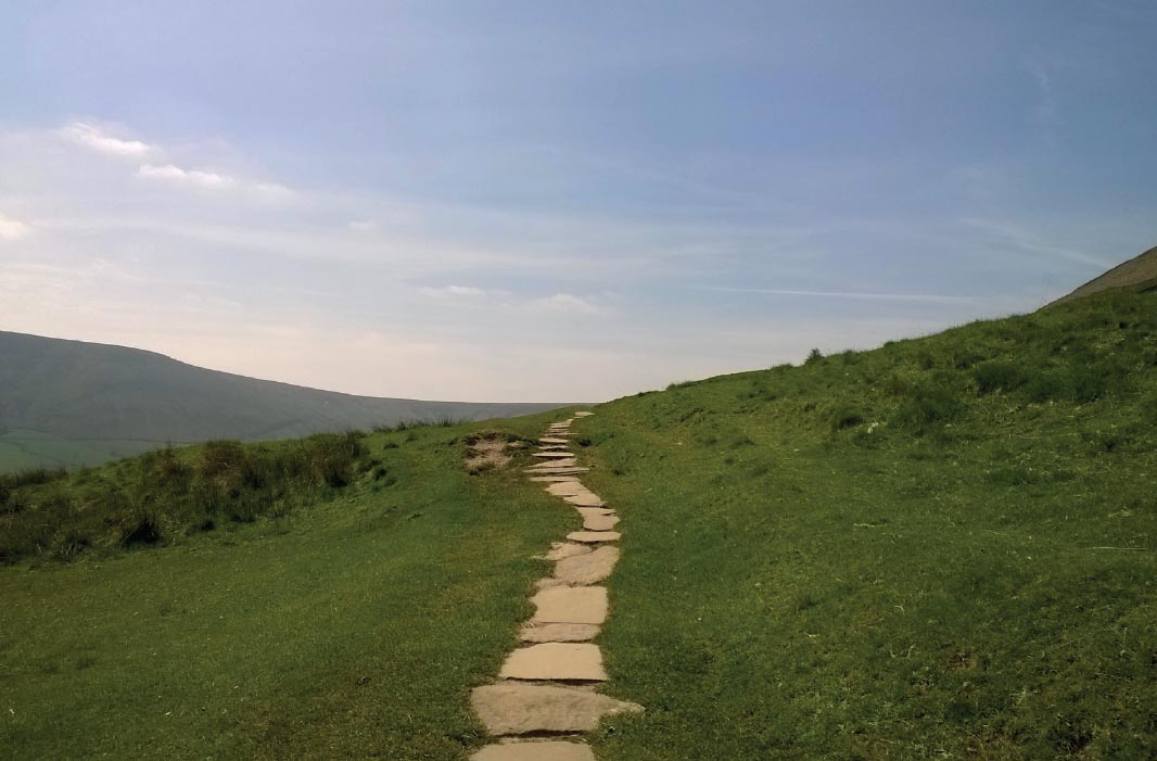 15th May The ex-factory flagstones of the Pennine Way Gina Waggott 28th - photo 11