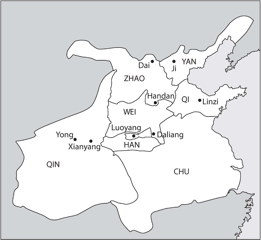 MAP 2 The Kingdoms of the Warring States Period in circa 260 BCE Adapted - photo 4