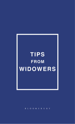 Jan Robinson Tips from Widowers