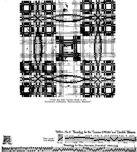 A Book of Patterns for Hand-Weaving Designs from the John Landes Drawings in the Pennsylvnia Museum - photo 7