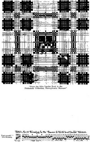 A Book of Patterns for Hand-Weaving Designs from the John Landes Drawings in the Pennsylvnia Museum - photo 12