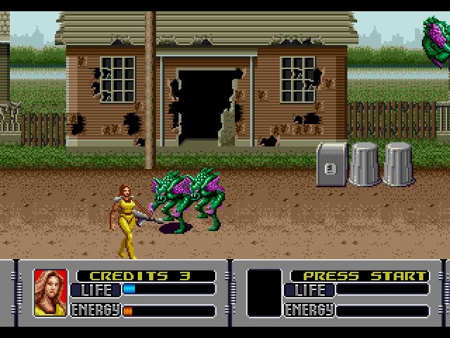 The original arcade version of Alien Storm used the same engine as Segas - photo 3