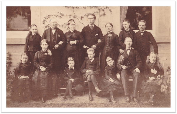 2 The Cole Family c 1875 Standing left to right Alice Mary born - photo 2