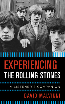 David Malvinni - Experiencing the Rolling Stones