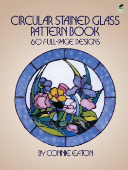 Connie Eaton - Circular Stained Glass Pattern Book: 60 Full-Page Designs