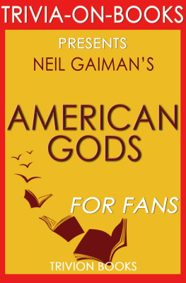 Trivion Books American Gods by Neil Gaiman