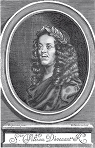 William Faithornes engraving of Sir William Davenant 1673 Davenants most - photo 2