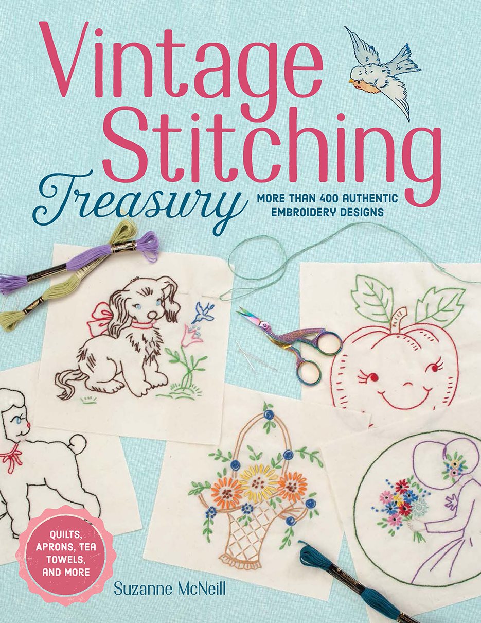 Vintage Stitching Treasury more than 400 authentic Embroidery designs Suzanne - photo 1