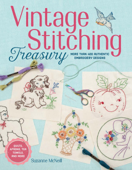 Suzanne McNeill - Vintage Stitching Treasury: More Than 400 Authentic Embroidery Designs