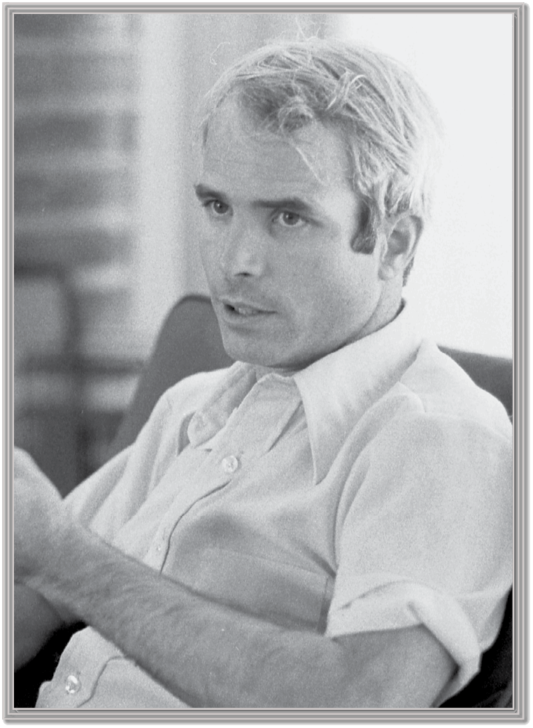 John McCain speaks about his experience in Vietnam in this 1973 photo C - photo 11