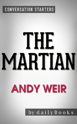 Daily Books The Martian: A Novel by Andy Weir