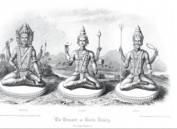 The Hindu Trimurti consists of the gods Brahma Vishnu and Shiva who - photo 11