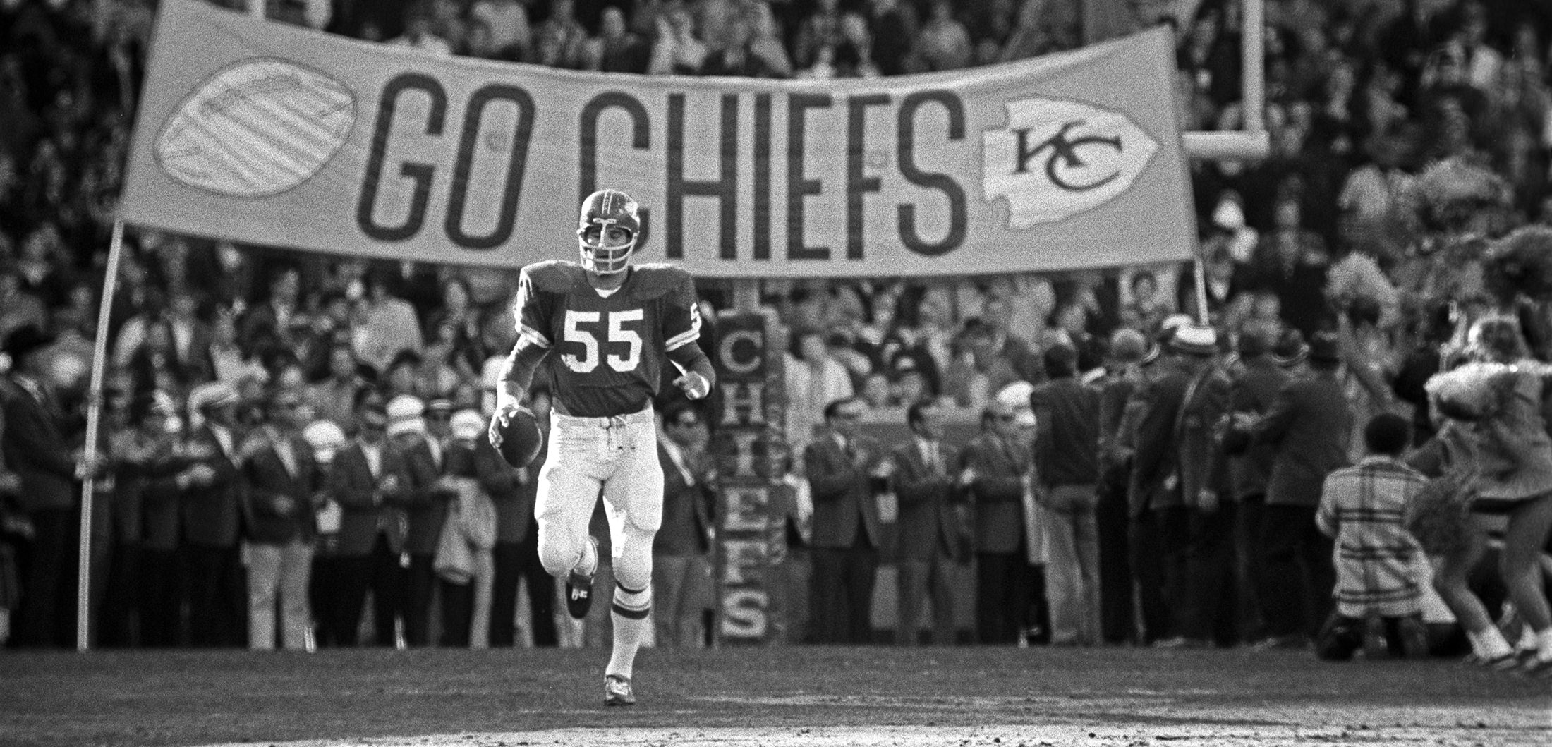 EJ Holub is introduced before the game against the Raiders in Municipal - photo 2