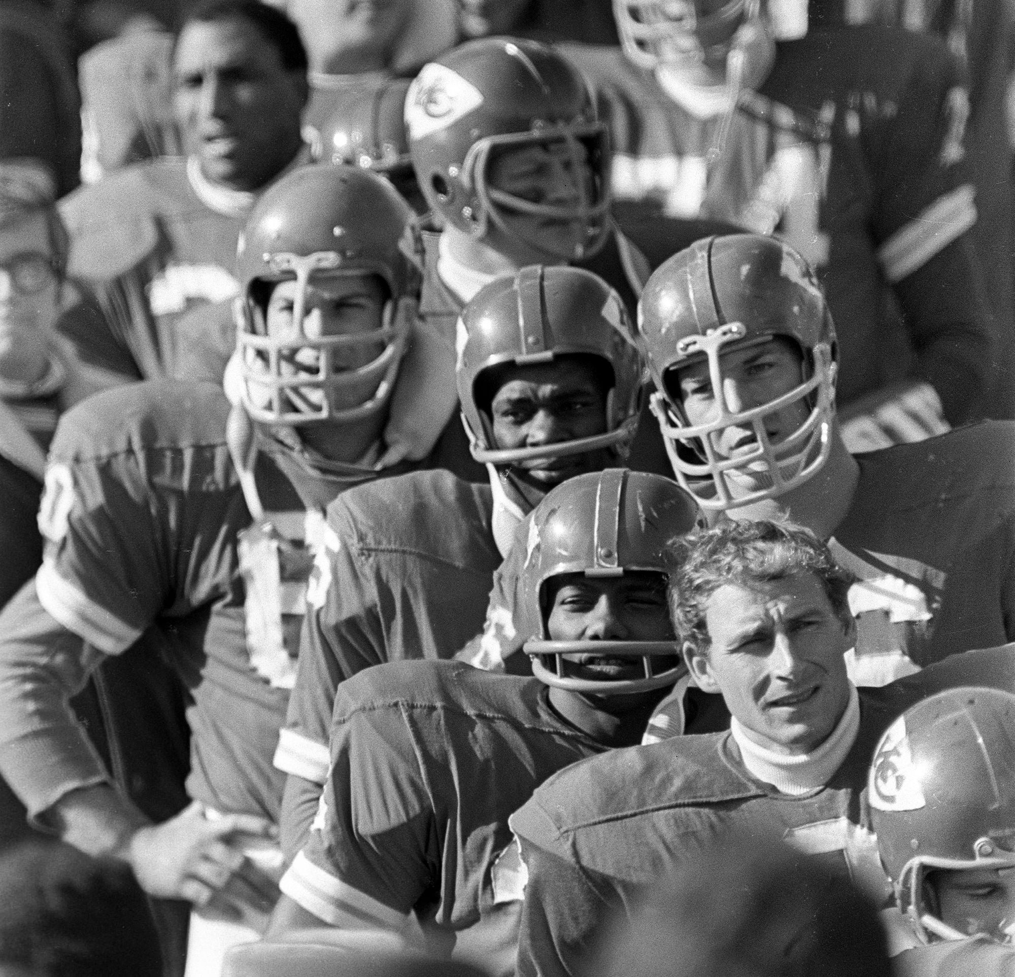 Chiefs walking down the ramp prior to the home game against the Broncos - photo 5