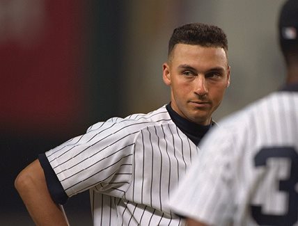 Jeter before a game against Oakland in June 1995 Jeter played for the - photo 5