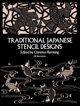 Clarence Hornung Traditional Japanese Stencil Designs