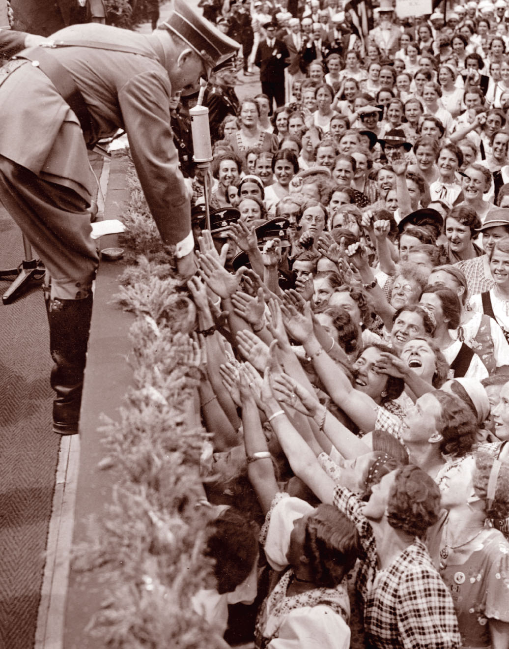 In the 1930s and 1940s Hitler received the kind of adulation that is reserved - photo 1