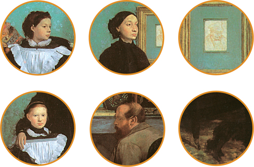 On his return to Paris Degas paints this ambitious family portrait Their - photo 18
