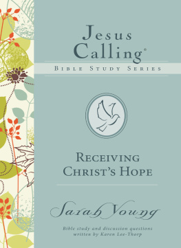 Sarah Young - Receiving Christs Hope