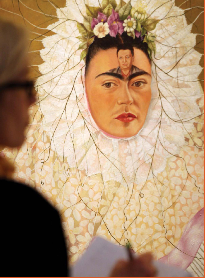 Mexican painter Frida Kahlo depicted her lifes journey in self-portraits that - photo 3