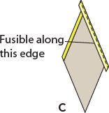 Repeat Steps 24 to add bias borders to all 8 diamonds Figure D ASSEMBLE - photo 7