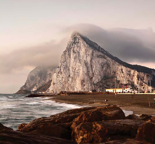 The Rock of Gibraltar located on the British territory also called Gibraltar - photo 5