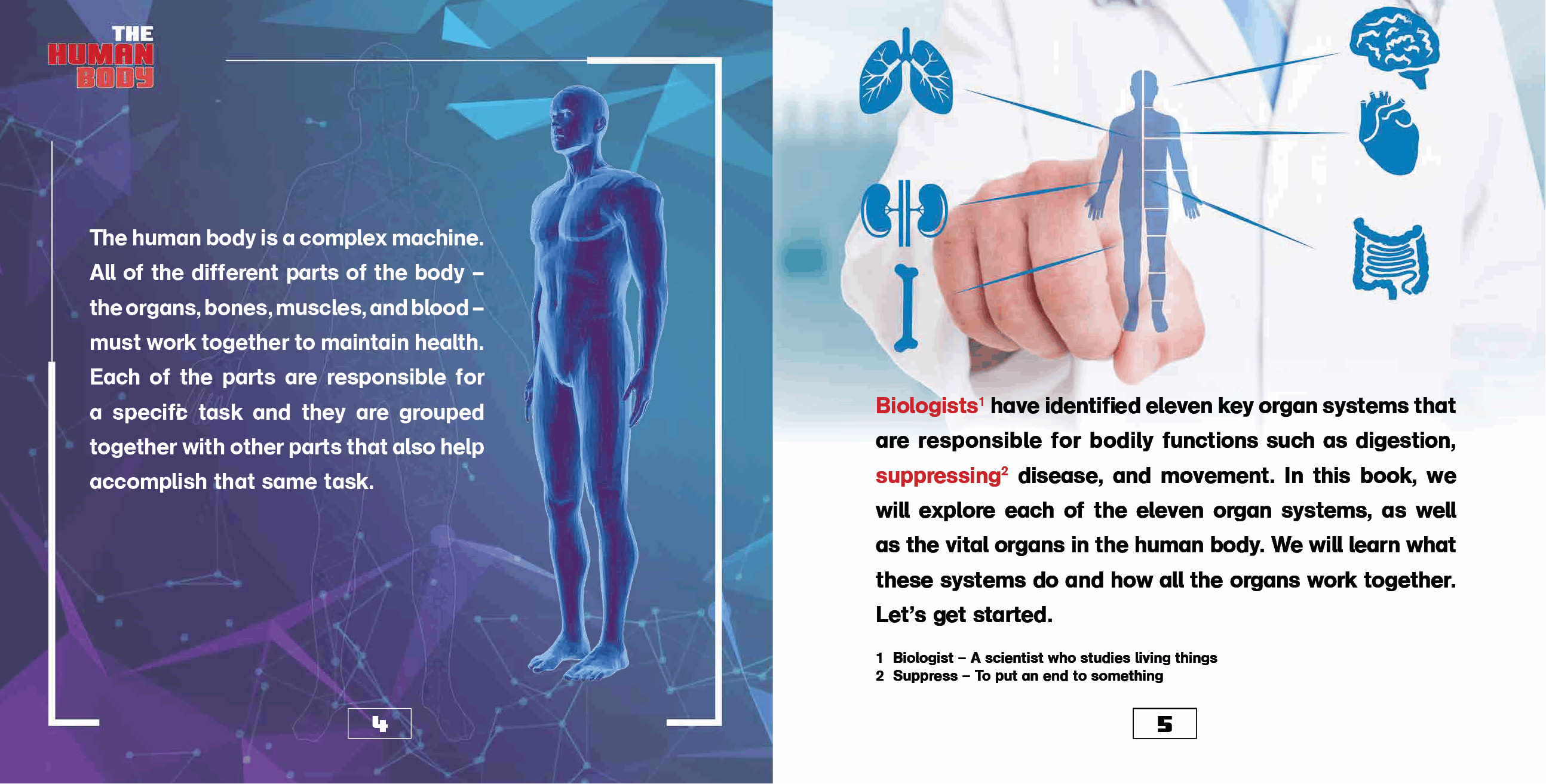 The Human Body Organs and Organ Systems Books Science Kids Grade 7 Childrens Biology Books - photo 6