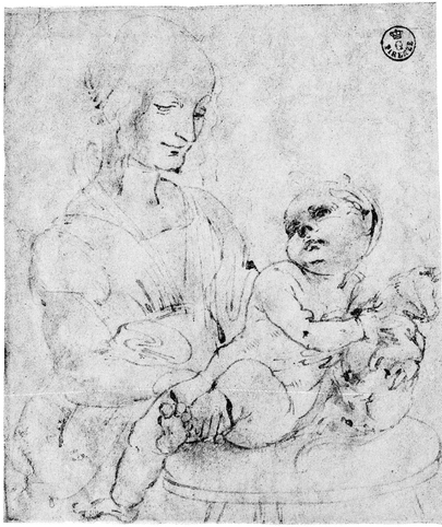 8 Sketch for a Madonna with Cat Ca 1480 Pen and wash 125 105 mm Florence - photo 9