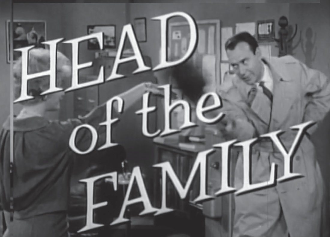 Opening credits of Head of the Family starring Carl Reiner Reiner wrote the - photo 3