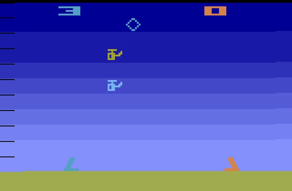 One of the earliest titles from Atari Air-Sea Battle is also an updated - photo 3