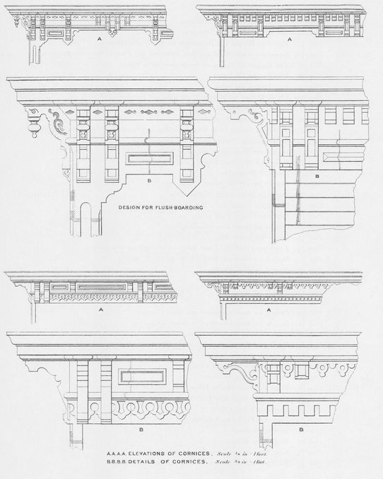 DESIGNS FOR CORNICES AND BELT COURSES - photo 3