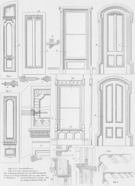 PLANS OF ITALIAN VILLA SHOWN ON PLATE 21 DESI - photo 22