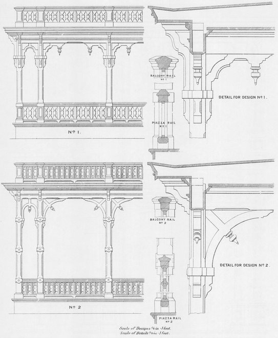 Victorian Architectural Details Designs for Over 700 Stairs Mantels Doors Windows Cornices Porches and Other Decorative Elemen - photo 27